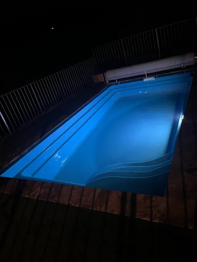 Piscine de nuit